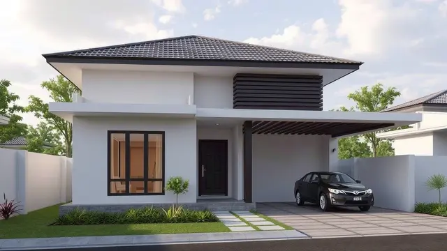 15 Inspirasi Bentuk Rumah Minimalis Modern yang Sedang Tren di 2025