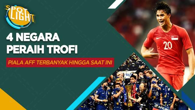 Berita video spotlight kali ini membahas tentang empat negara dengan koleksi trofi Piala AFF terbanyak, nama Indonesia tidak ada.