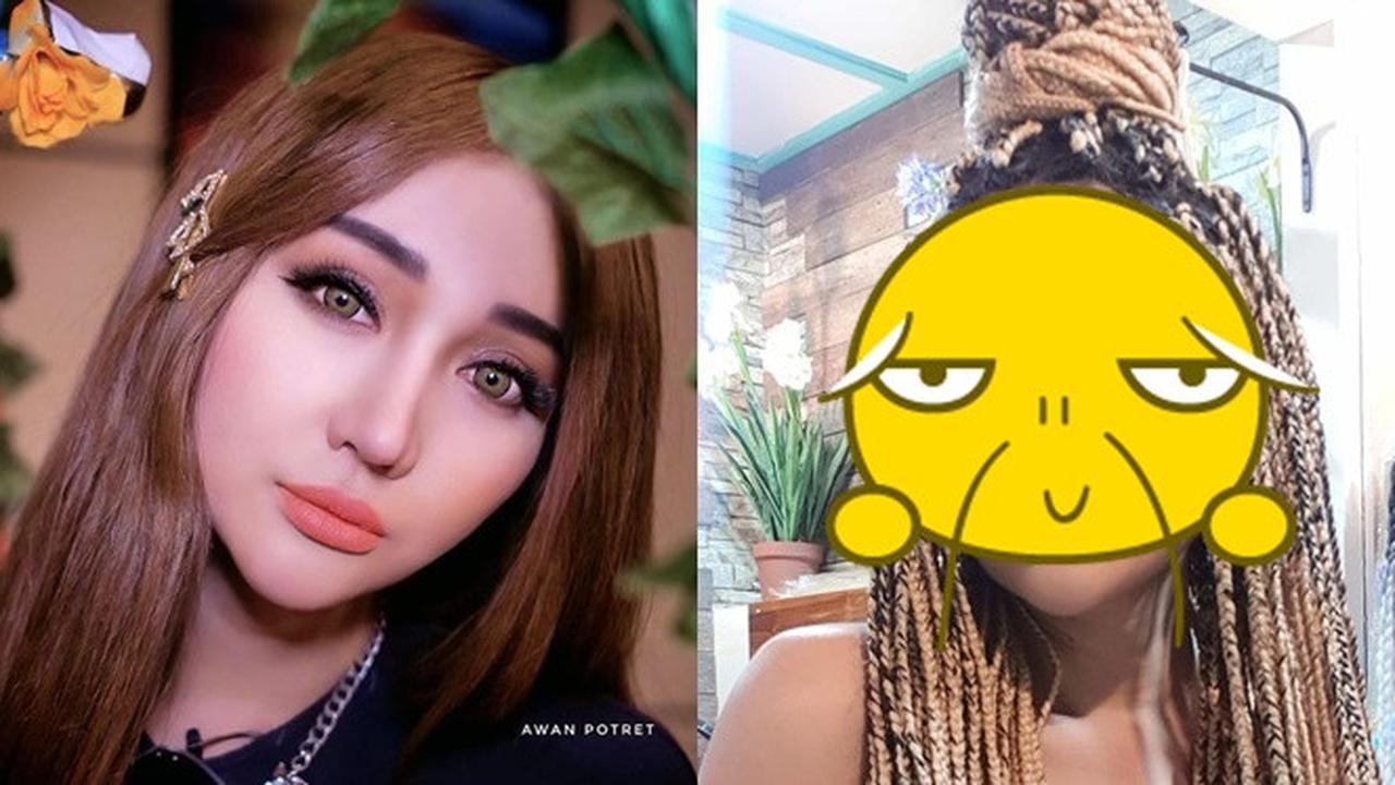 6 Gaya Lucinta Luna dengan Rambut Baru, African Box Braids Extension