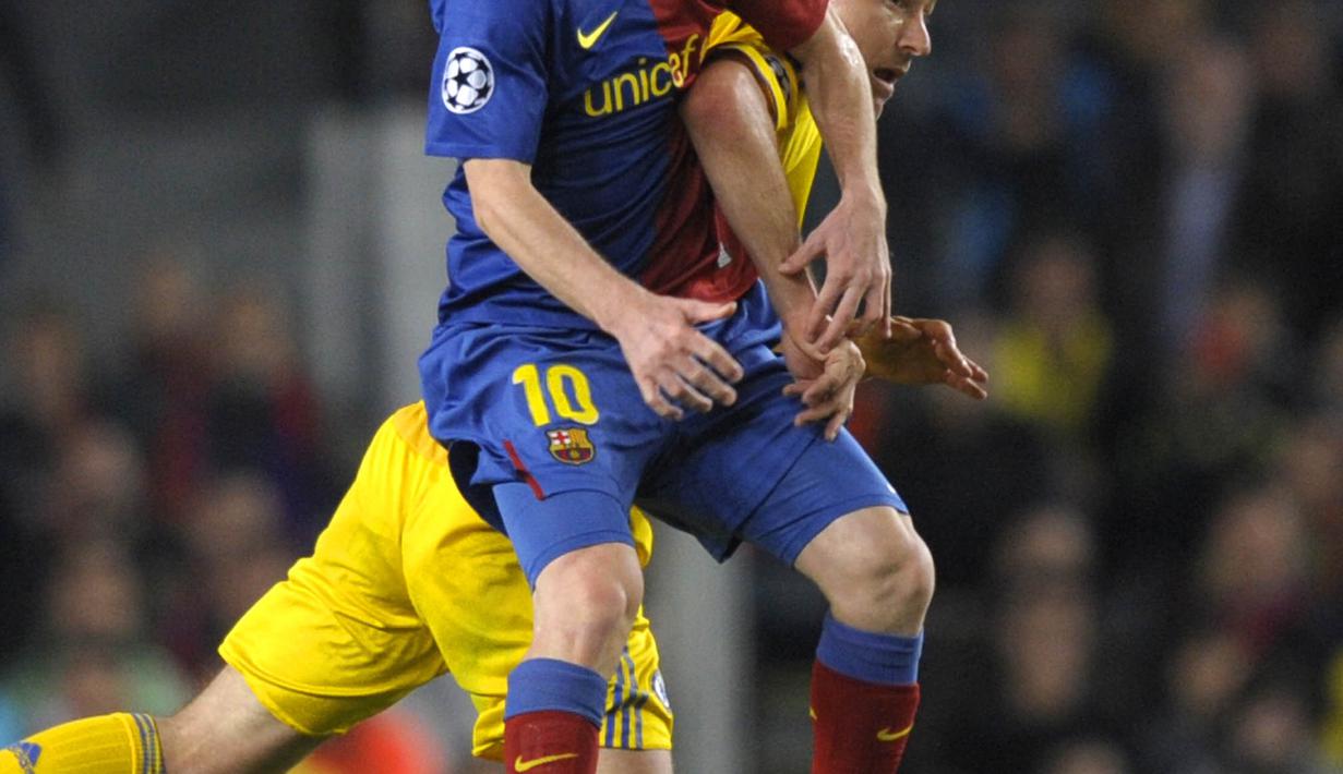 5. Kedua tim terakhir kali bertemu pada 12 April 2012, di mana Chelsea menang dengan skor agregat 3-2 atas Barcelona di Liga Champions. (AFP/Philippe Desmazes)