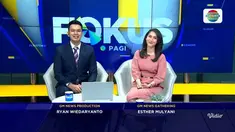 Simak informasi dalam Fokus Pagi edisi (04/6) dengan pilihan topik-topik sebagai berikut, Kebakaran Rumah di Permukiman Padat, Tabrakan Beruntun Sembilan Kendaraan, Wanita Lansia Terjepit Tembok, Geram dengan Tawuran, Warga Hajar Tiga Remaja, Mal Ter...