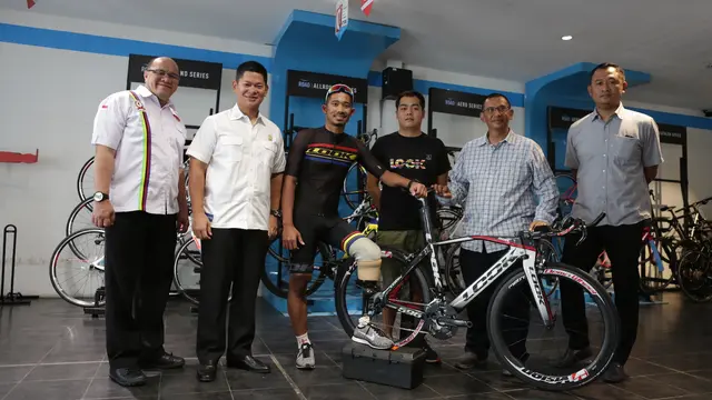 M Fadli banting setir dari balapan sepeda motor ke sepeda