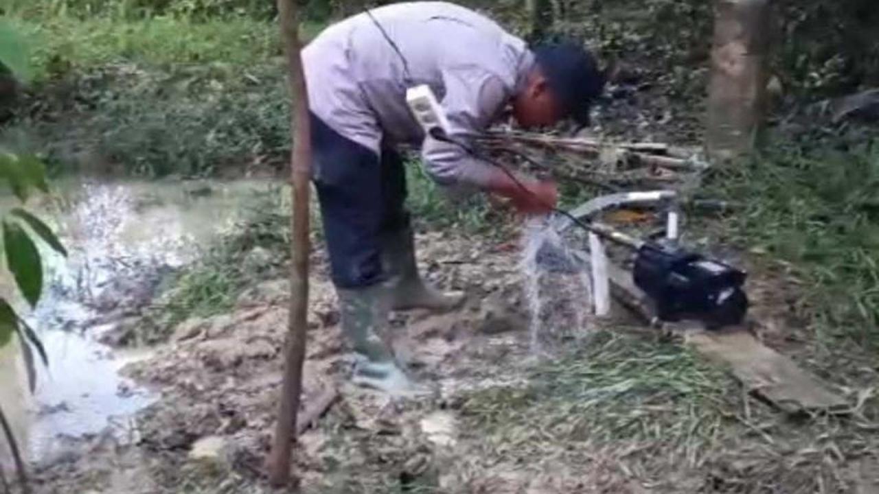 Polda Aceh Sediakan Air Bersih Optimal untuk Korban Bencana Banjir Aceh Tamiang
