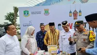 Kabupaten Tangerang menjadi tuan rumah Festival Kuliner Banten yang diadakan Dinas Pariwisata Provinsi Banten. (Liputan6.com/Pramita Tristiawati).