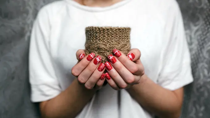 Ilustrasi nail art indah menggemaskan/freepik.com/teksomolika