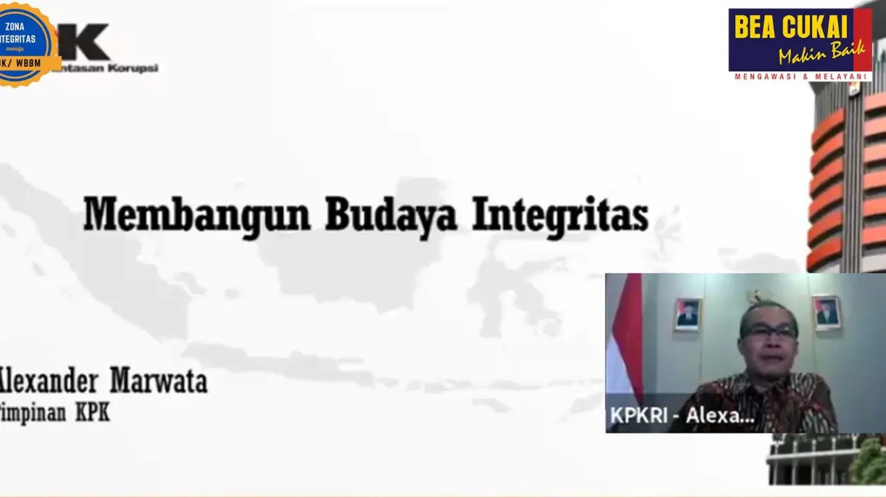 Pesan Wakil Ketua KPK untuk Bea Cukai dalam Peringatan Hari Anti Korupsi Sedunia