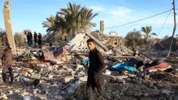 Israel terus melakukan serangan bomnya ketika harapan kesepakatan gencatan senjata di Gaza meningkat. (BASHAR TALEB/AFP)