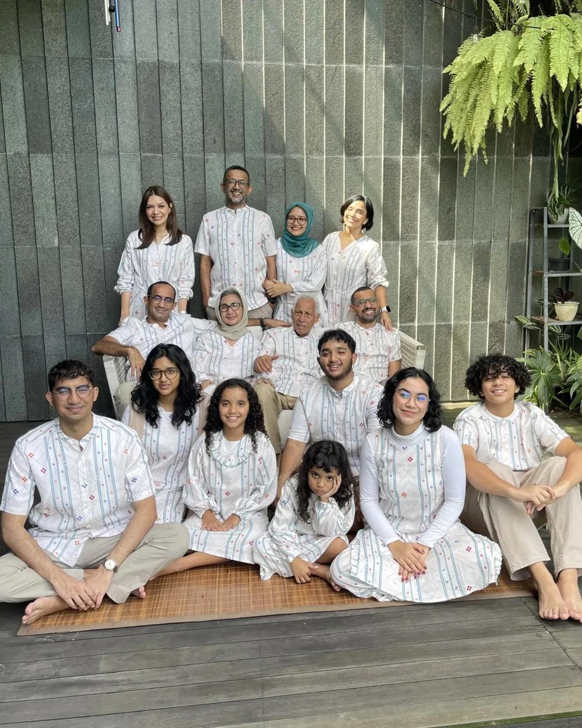 Foto Terakhir Ibrahim Assegaf Sebelum Meninggal Dunia dengan Najwa Shihab dan Anaknya