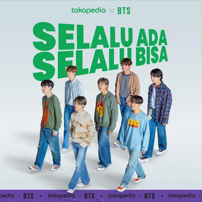 Tokopedia x BTS/dok. Tokopedia