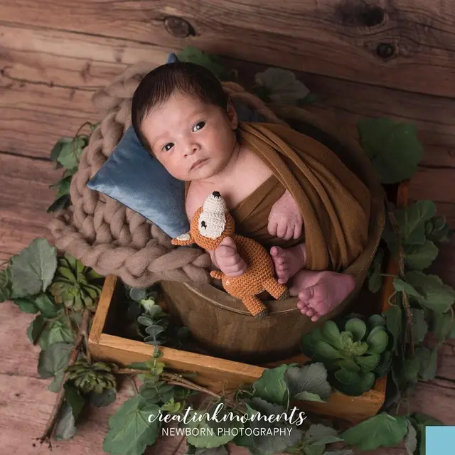 6 Potret Baby Born Xavier Anak Ricky Perdana, Lucu dan Menggemaskan