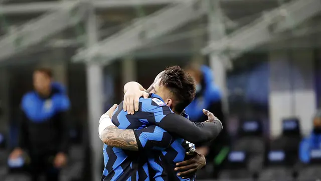 FOTO: Hajar Sassuolo, Inter Milan Kian Mantap di Puncak Serie A