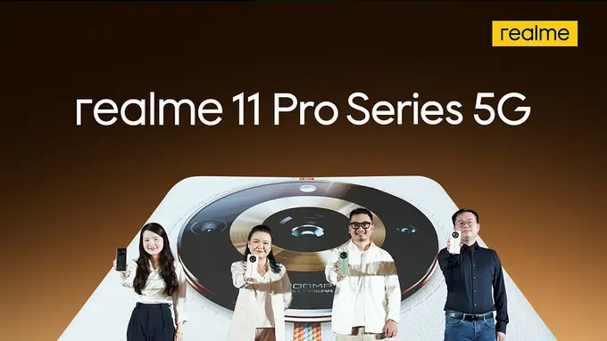 Peluncuran realme 11 Pro 5G Series