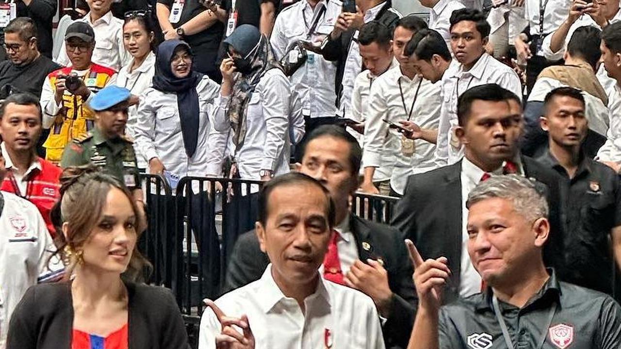 Momen Gading Marten saat Dampingi Presiden Jokowi Resmikan Indonesia Arena, Soimah 'Ngeri Bocah Iki