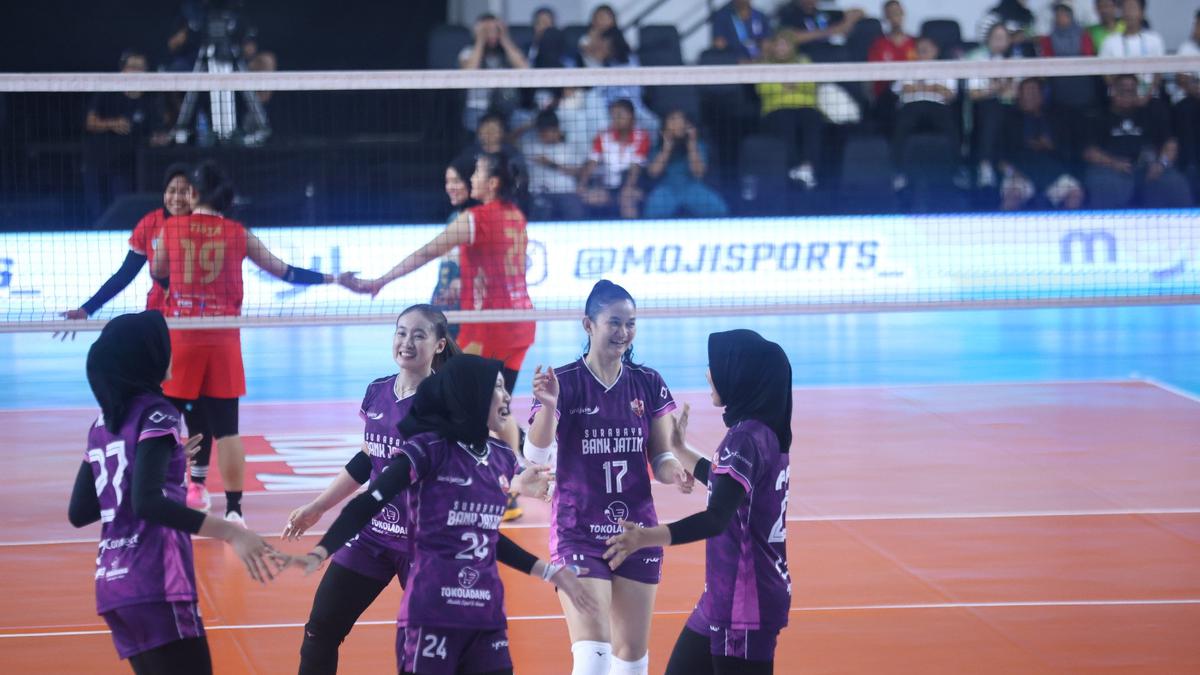 Taklukkan TNI AL, Bank Jatim Semakin Dekat ke Final Four Livoli Divisi Utama 2025