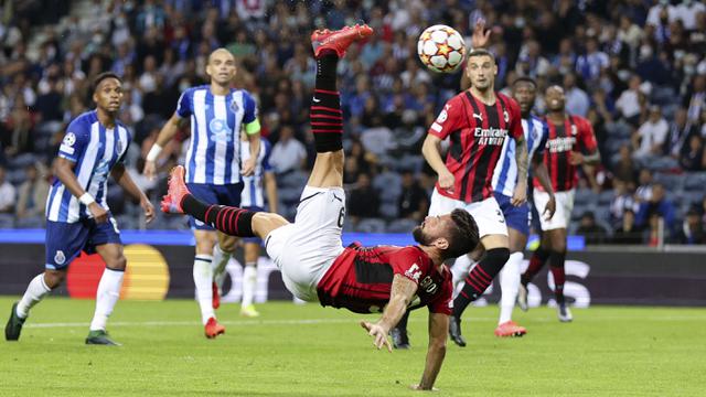 Foto: Ditumbangkan Porto, AC Milan Raih Hattrick Kekalahan di Liga Champions