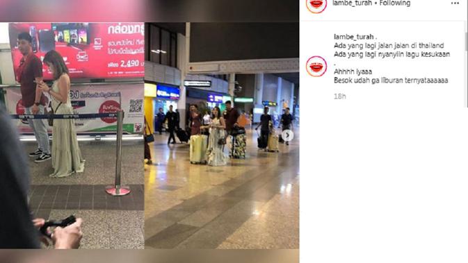 gisella anastasia dan wijin tepergok liburan bareng ke thailand