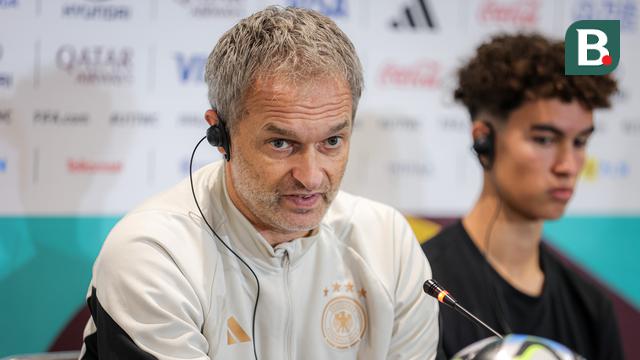 Konferensi Pers Jelang Laga Final Piala Dunia U-17 2023 antara Timnas Jerman U-17 Vs Timnas Prancis U-17