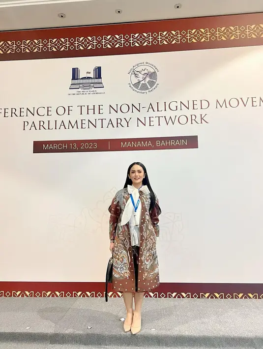 Jadi perwakilan Indonesia, KD membahas tentang peran parlemen dalam mengurangi bahaya perdagangan anak di panti asuhan. [Foto: IG/krisdayantilemos].