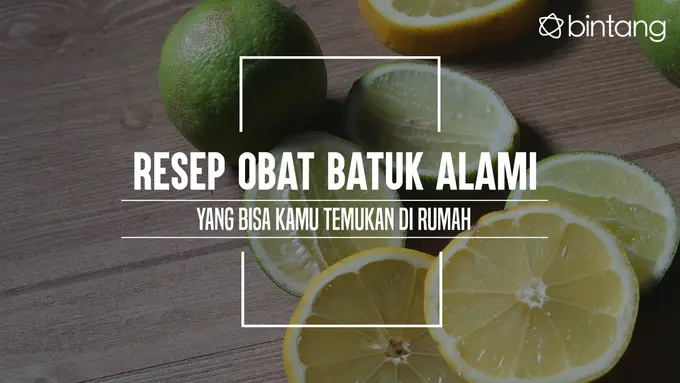 Obat batuk alami. (Foto: Adrian Putra, Digital Imaging: M. Iqbal Nurfajri/Bintang.com)