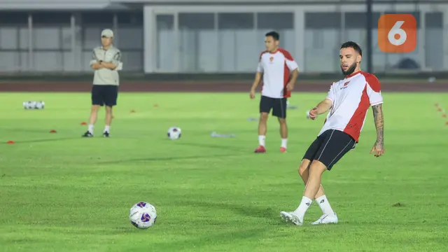 Official Training Timnas Indonesia jelang laga kualifikasi Piala Dunia 2026 menghadapi Australia