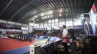Ibas Ajak Group Band Jamrud Meriahkan Invitasi Bola Voli SBY Cup di Pacitan