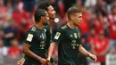 7-0. Kemenangan 7-0 Bayern Munchen atas tamunya Vfl Bochum ini terjadi di pekan ke-5 Bundesliga 2021/2022, 18 September 2021. Bintang dalam laga tersebut adalah Joshua Kimmich yang mampu mencetak dua gol. (AFP/Christof Stache)