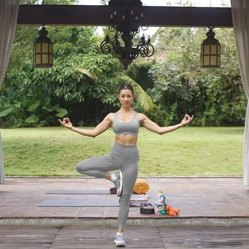 Rexona x Jennifer Bachdim Siap Pecahkan Rekor Muri Online Workout Terbesar #GerakDiRumahAja