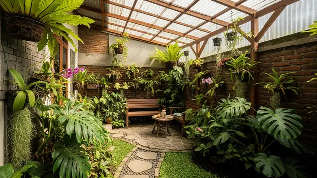 5 Model Rumah Kecil di Desa tapi Punya "Hidden Garden" di Dalam Rumah, Asri dan Modern