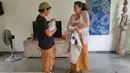 Nadine Chandrawinata dan Dimas Anggara (Youtube/Langkah ND)