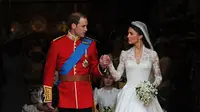 Pernikahan Pangeran William dan Kate Middleton. (Foto: AFP)