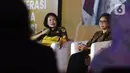 Talkshow bertujuan untuk mendorong pemangku kepentingan untuk menciptakan akses yang adil dan berkeadilan dalam hal hukum dan ekonomi bagi perempuan dan anak-anak. (Liputan6.com/Angga Yuniar)