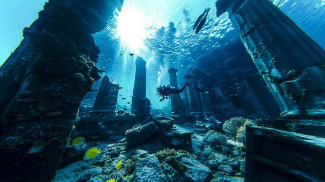 Ilustrasi penyelaman SCUBA