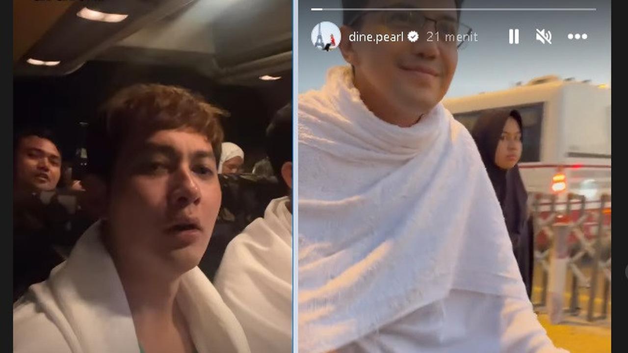 Potret artis Indonesia naik haji 2023 (Foto: Instagram kikifarrel_/dine.pearl)