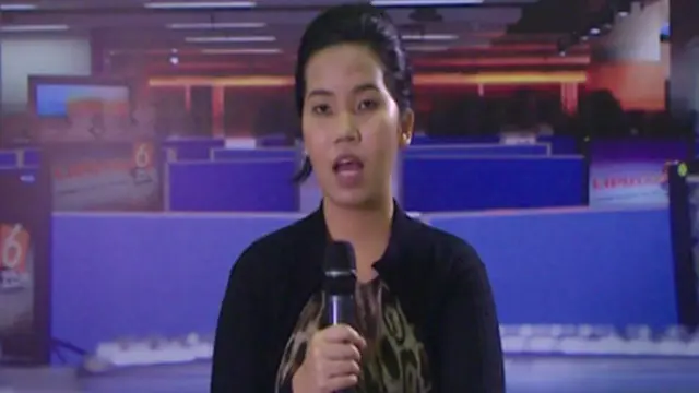 Maria Kristina Pengunjung dan Peserta Presenter di Indonesia Broadcaster Expo 2013