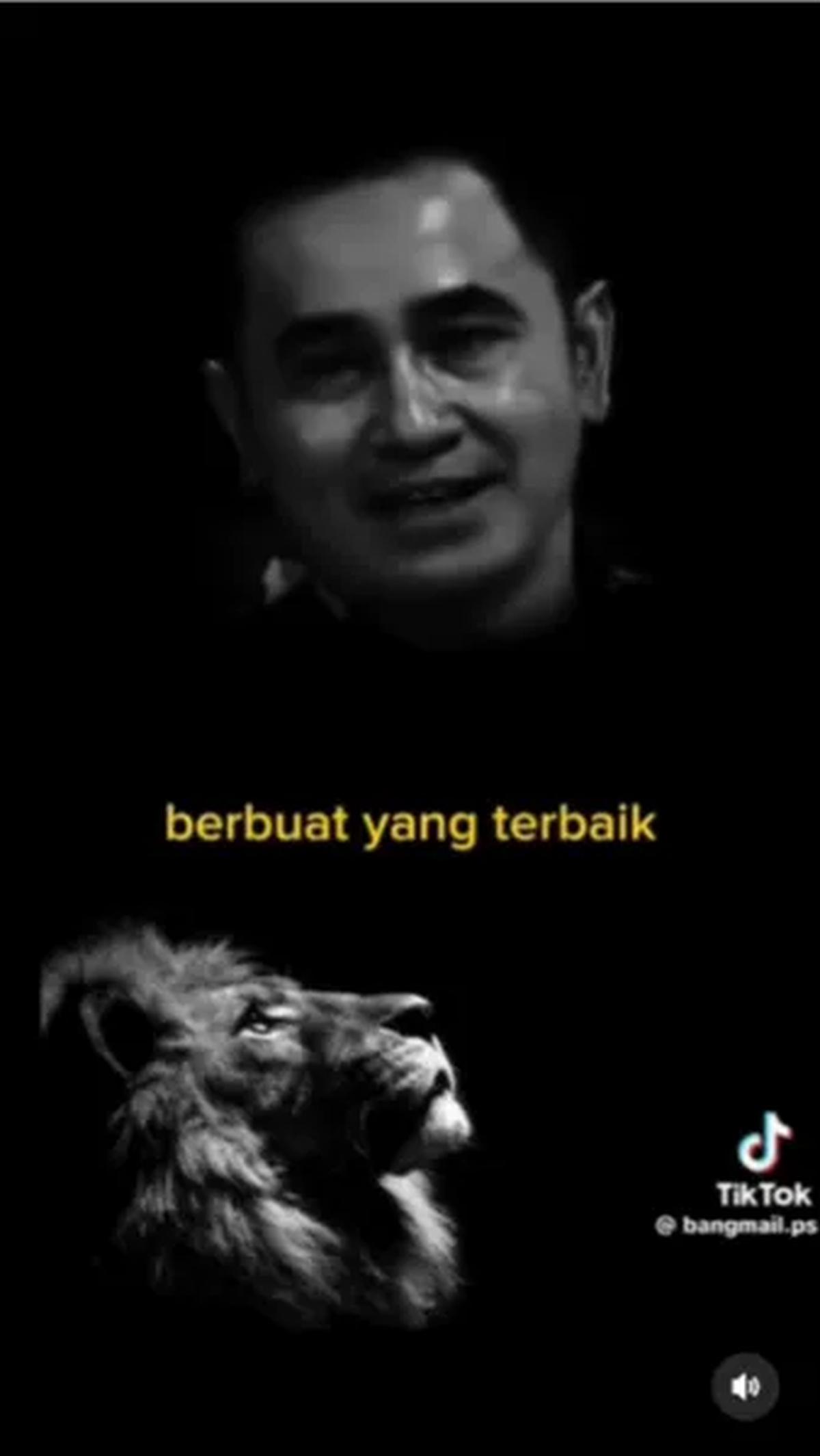 "Jadilah diri sendiri, berbuat yang terbaik," tutupnya. <br>