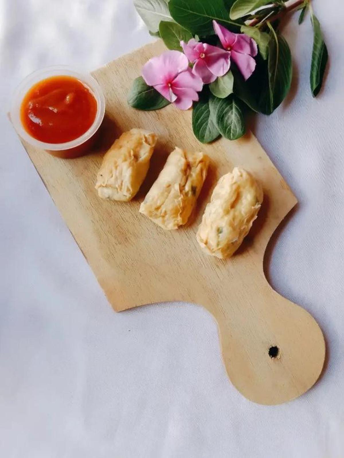 Resep lumpia ayam kukus.