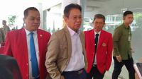 Wakil Ketua KPK Johanis Tanak saat menghadiri kuliah umum di Universitas Hasanuddin Makassar. (Liputan6.com/ Fauzan)