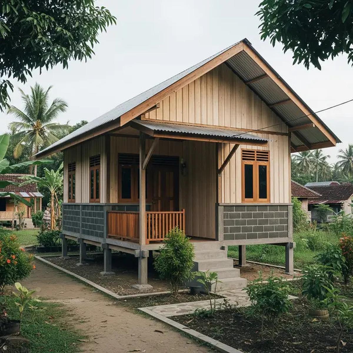 7 Inspirasi Rumah Murah Minimalis Tapi Elegan di Desa dengan Budget Rp 50 Juta