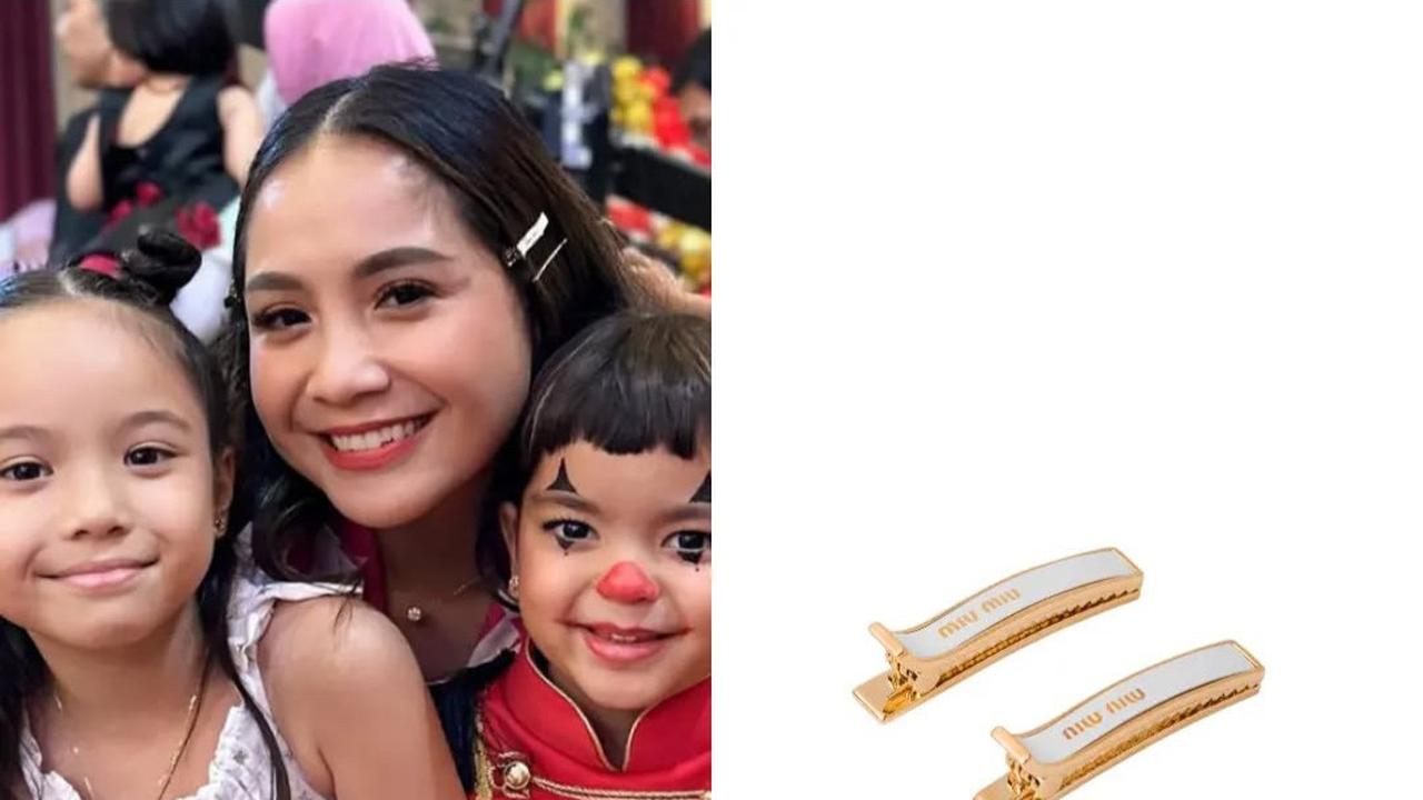 Koleksi Jepit Rambut Mungil Nagita Slavina Harganya Bikin Syok, Keluaran Celine Hingga Louis Vuitton