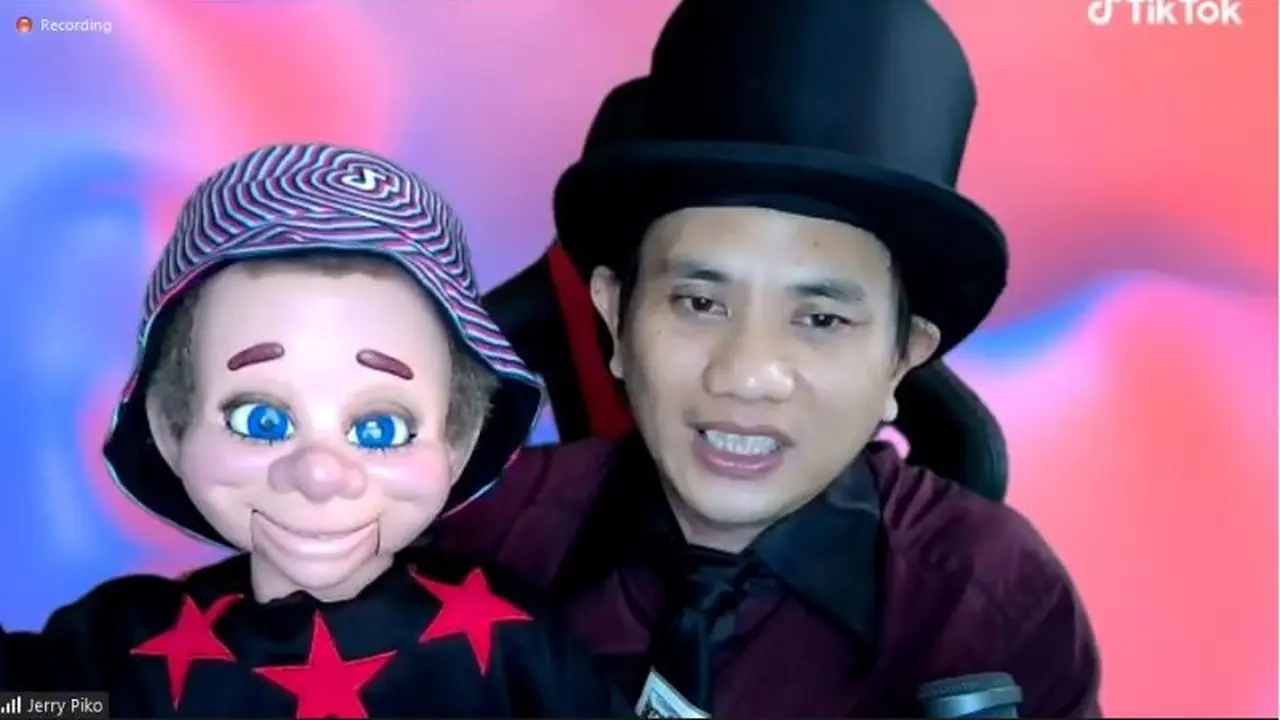 Seni Berbicara Tanpa Menggerakan Bibir Membuat Jerrypiko Punya 3 Juta Lebih Pengikut di TikTok