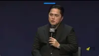 Menteri BUMN Erick Thohir mengungkap saat-saat awal mula dia diminta oleh Presiden Joko Widodo (Jokowi) untuk ikut masuk ke kabinet pemerintahan (dok: Arief)