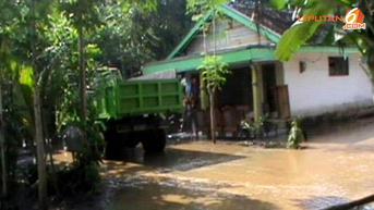 11 Desa di Probolinggo Terendam Banjir Akibat Luapan Sungai