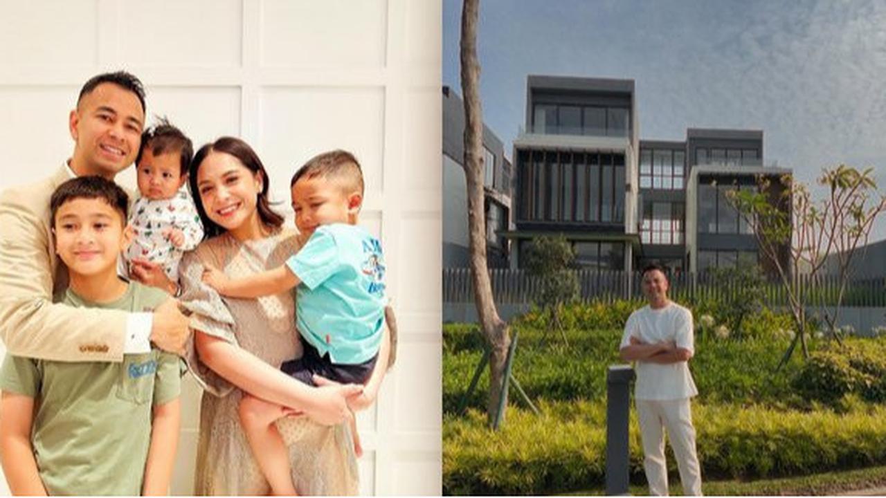 Intip Megah dan Mewahnya Rumah Baru Raffi Ahmad-Nagita Slavina di Tangsel, Dibangun 3 Lantai dengan Pemandangan Langsung ke Danau