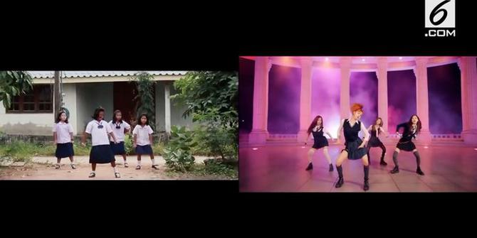 VIDEO: Demam Korea, Bocah Cover Video Girlband Blackpink