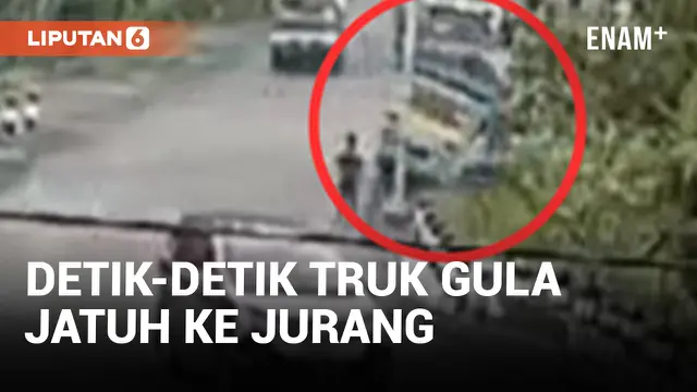 Truk Bermuatan Gula dan Tepung Jatuh ke Jurang Sedalam 13 Meter di Batu