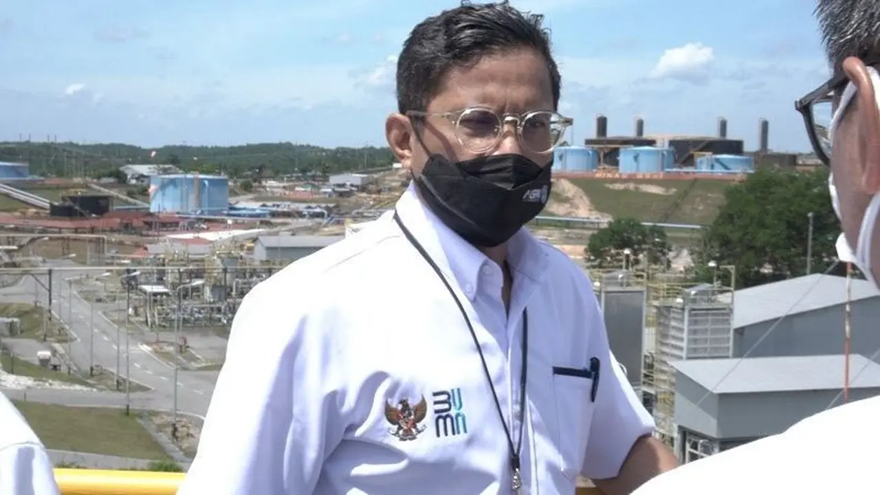 Wakil Menteri (Wamen) BUMN Pahala N. Mansury mengunjungi wilayah operasi WK Rokan. (Dok Pertamina)