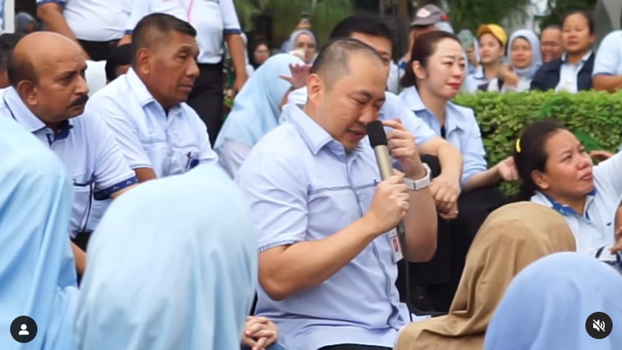 Potret Haru Perpisahan Iwan Kurniawan Lukminto dengan Ribuan Karyawan Sritex, Abadikan Kenangan Terindah (Foto: Instagram @ik.lukminto)