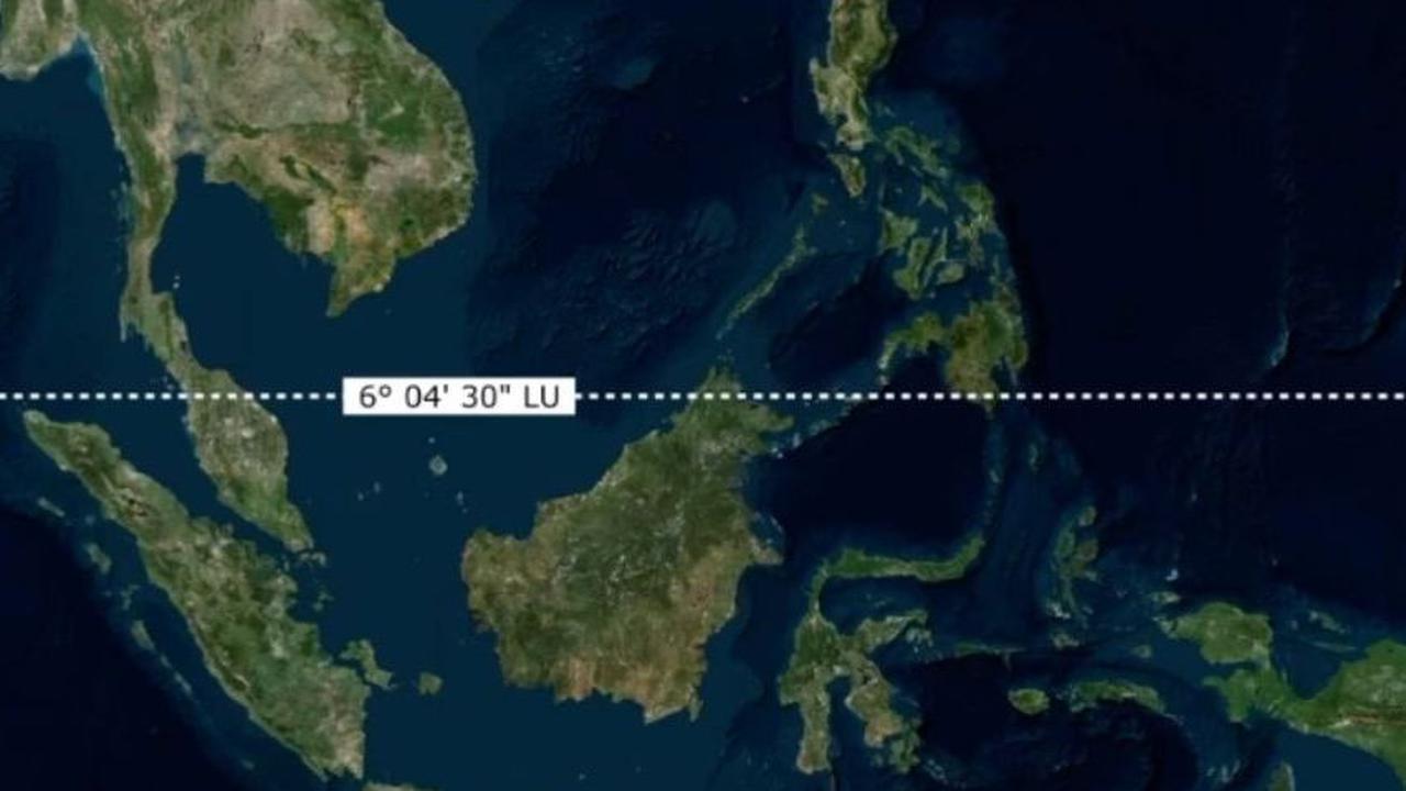 Ini Titik Tengah Wilayah Indonesia