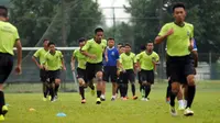 Latihan Timnas Brunei Darussalam U-23 (Liputan6.com/Helmi Fithriansyah)