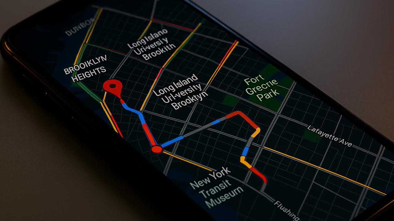 Mengenal Arti Warna Merah, Biru, dan Kuning di Google Maps
